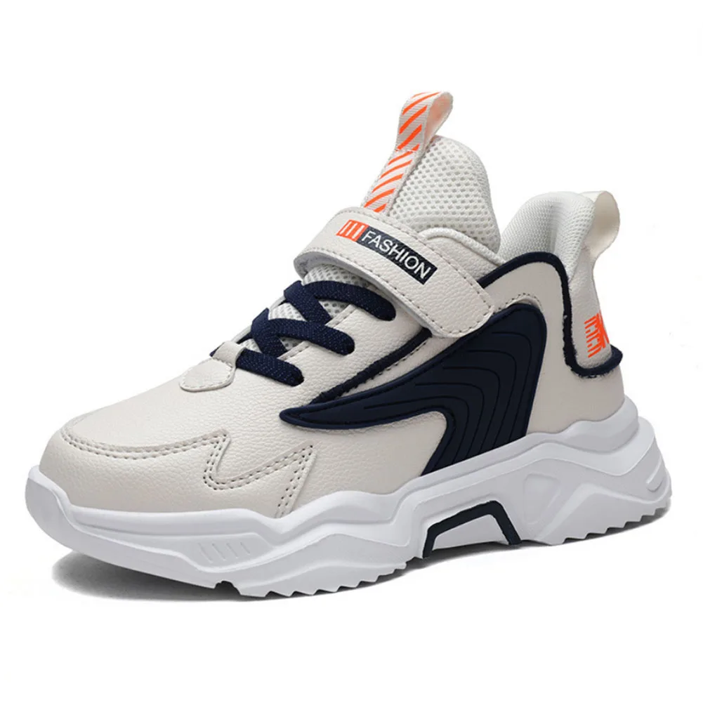 Shoes Kids Boys Girls Running Sports Shoes Basketball Tennis Sneakers Breathable with Hook Loop for Child