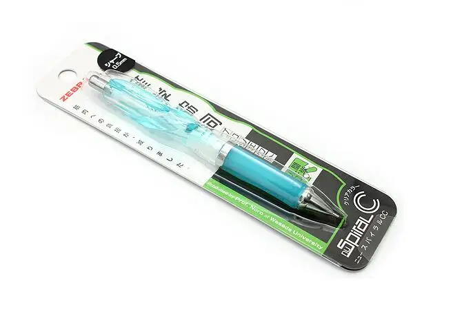 Light Blue Zebra MA51 спиральный механический карандаш 0,5 мм Япония - Цвет: Light Blue