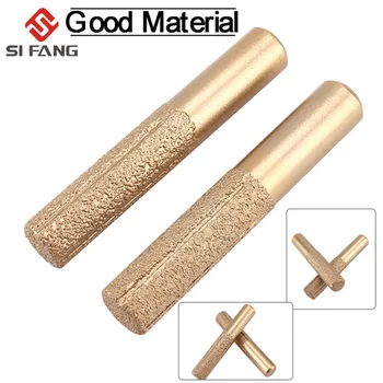 

2PC Straight Brazed Diamond Profile Wheel Router Bit Wear-resistant Type Engraved Granite Diamond Metal Powder Engraving Machin