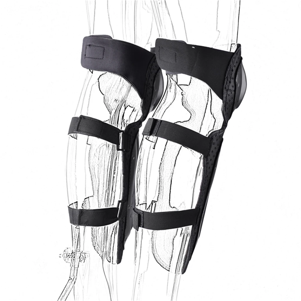 Motorbike Motocross Knee Shin Elbow Guard Pads Racing Safety Protective Gear