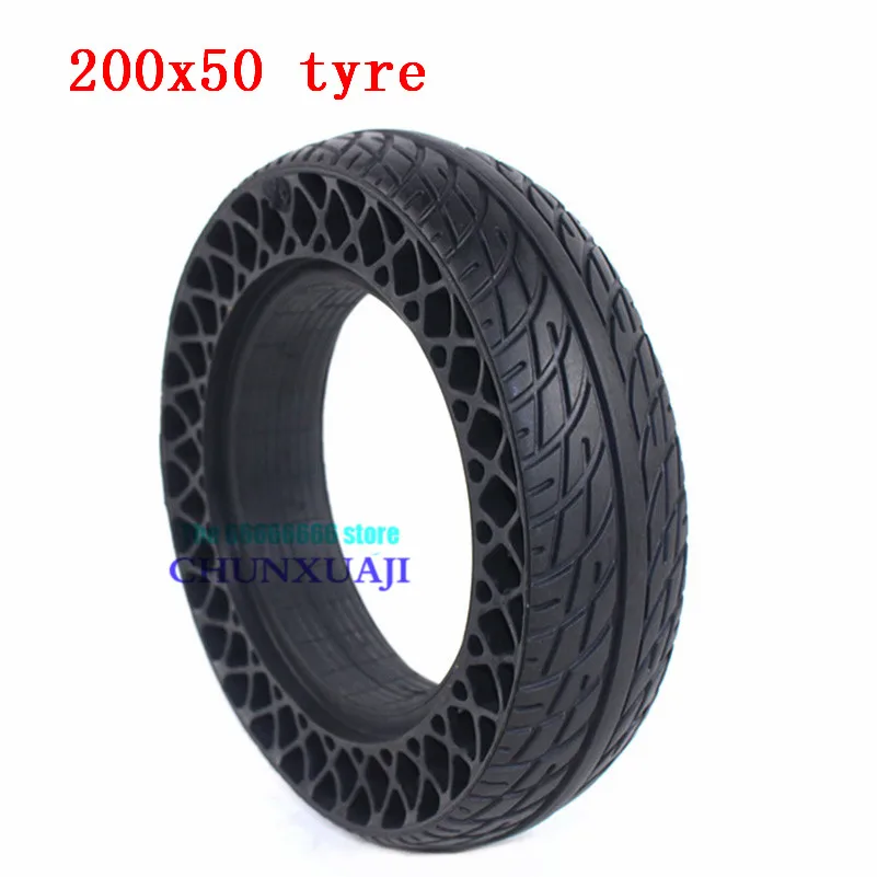 200x50 Reifen Innen/Außen 8 x2 Elektrisch Roller Tyre Wheel Tire Schwarz Set
