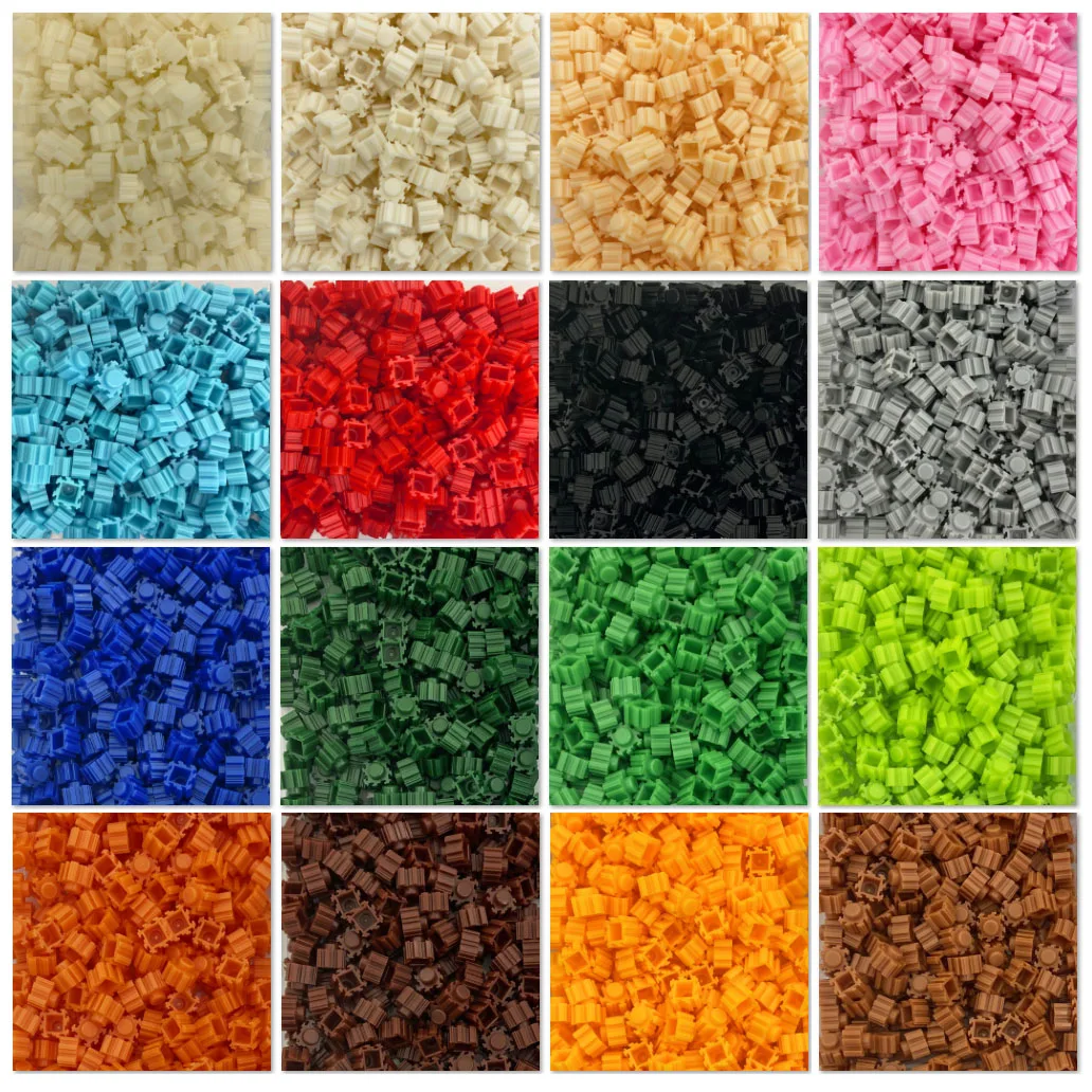 200pcs 8*8mm Pixel Art Puzzle Micro Diamond Building Blocks 20colors DIY 3D Small Brick For Children's Toy Educational Kids | Игрушки и