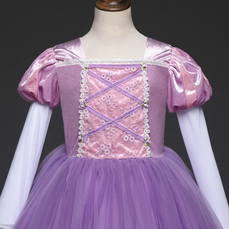 frock designs Cinderella Cosplay Costume Kids Clothes For Girls Dress Baby Girl Ball Gown Princess Dresses For Birthday Party Crown Gloves backless dress