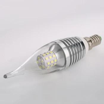 

New E14 Pull Tail LED Bulb Light Lamp Cool Warm White Silver LZD-JJ07-2