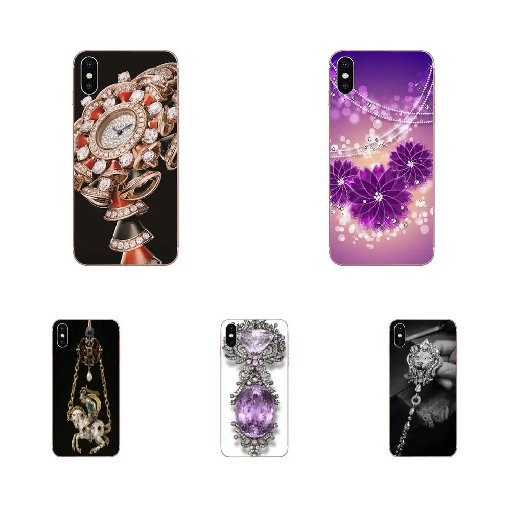 Кожа живопись Bling цветок с кристаллами стразами для Huawei Honor 4C 5A 5C 5X6 6A 6X7 7A 7C 7X8 8C 8S 9 10