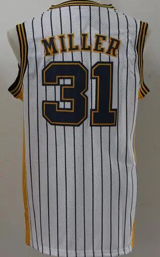 AS Мужские 3 Allen Iverson 6 Julius Erving Майки 31 Реджи Миллер Трикотажные баскетбольные майки - Цвет: AS