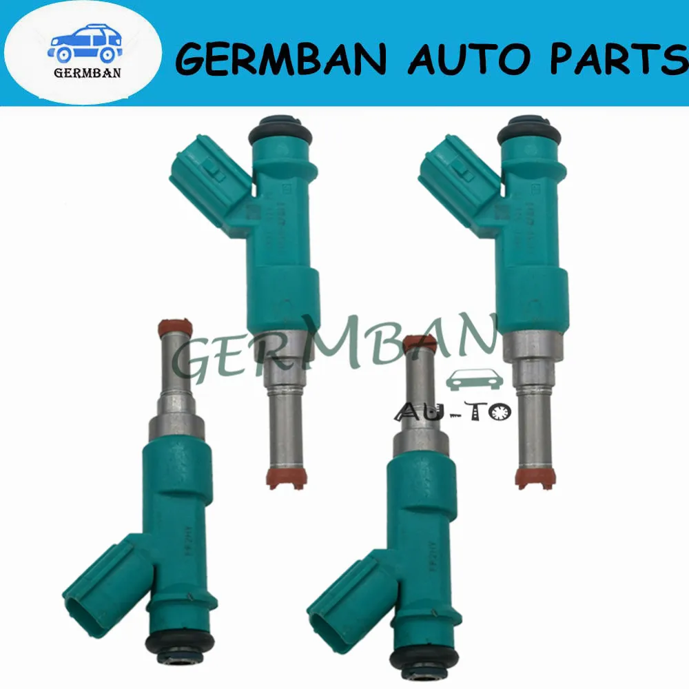 

4pcs Fuel injectors 23250-0P010 2320931090 FJ1084, 842-12376, 232500P010 for Toyota Camry Highlander Sienna Lexus ES350