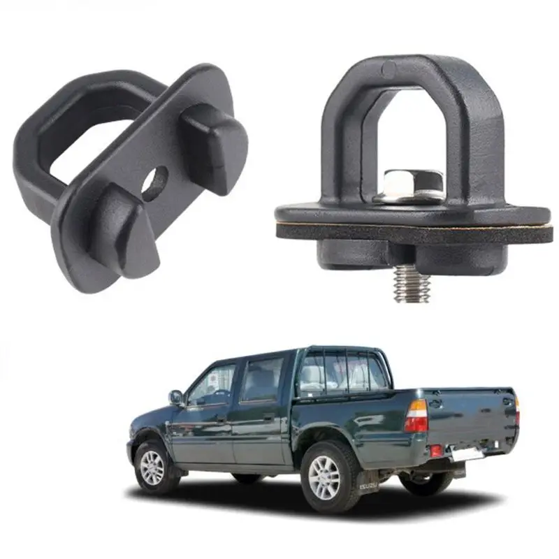 2pcs/set American Pickup Trunk Lock Buckle Tie Down Fixing Pull Ring Truck Bed Side Wall Hook Car Accessories | Автомобили и