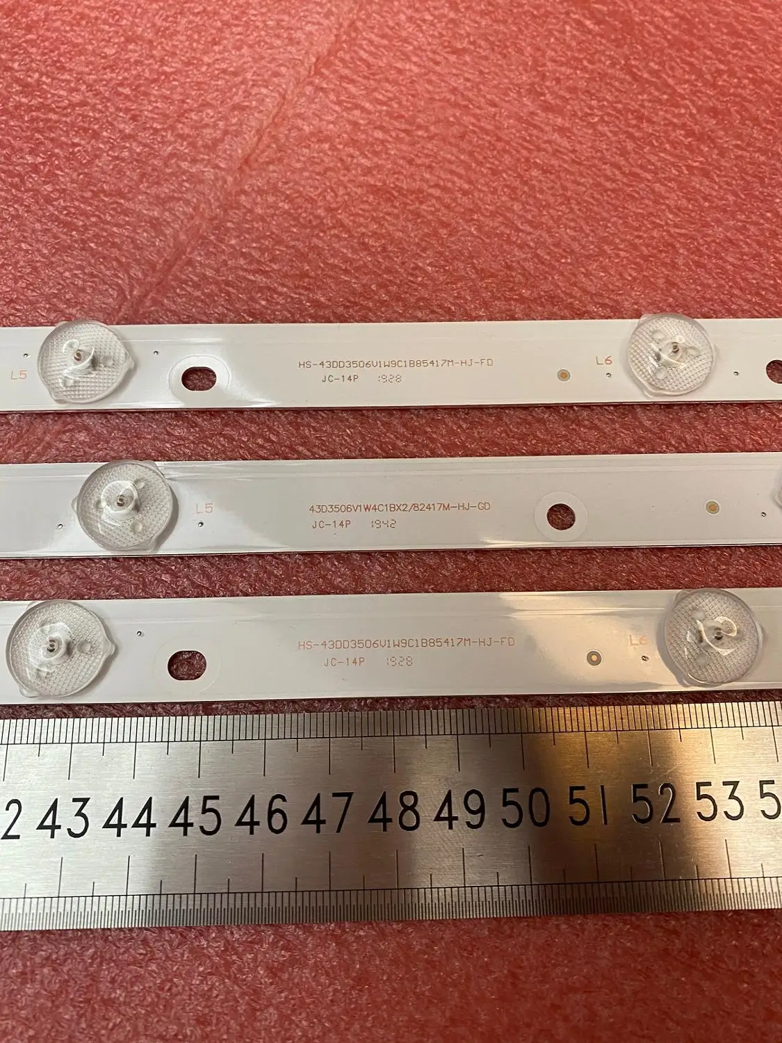 Tiras de Retroiluminação Led para Vekta Ld43s6015bt Ld43sf651bs Ms-l1111r tv Aktv432 Js-jp4320091ec 081ec E43f2000 D43-f2000 - Image 3
