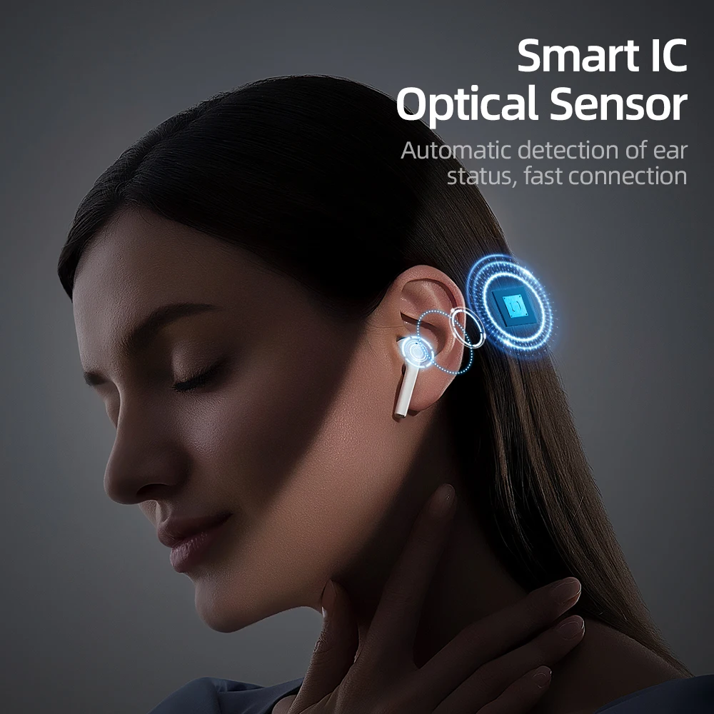 Joyroom T13 Wireless Earphone Earbuds 42dB Noise Reduction Calling bluetooth earphone HIFI Stereo ipx5  waterproo