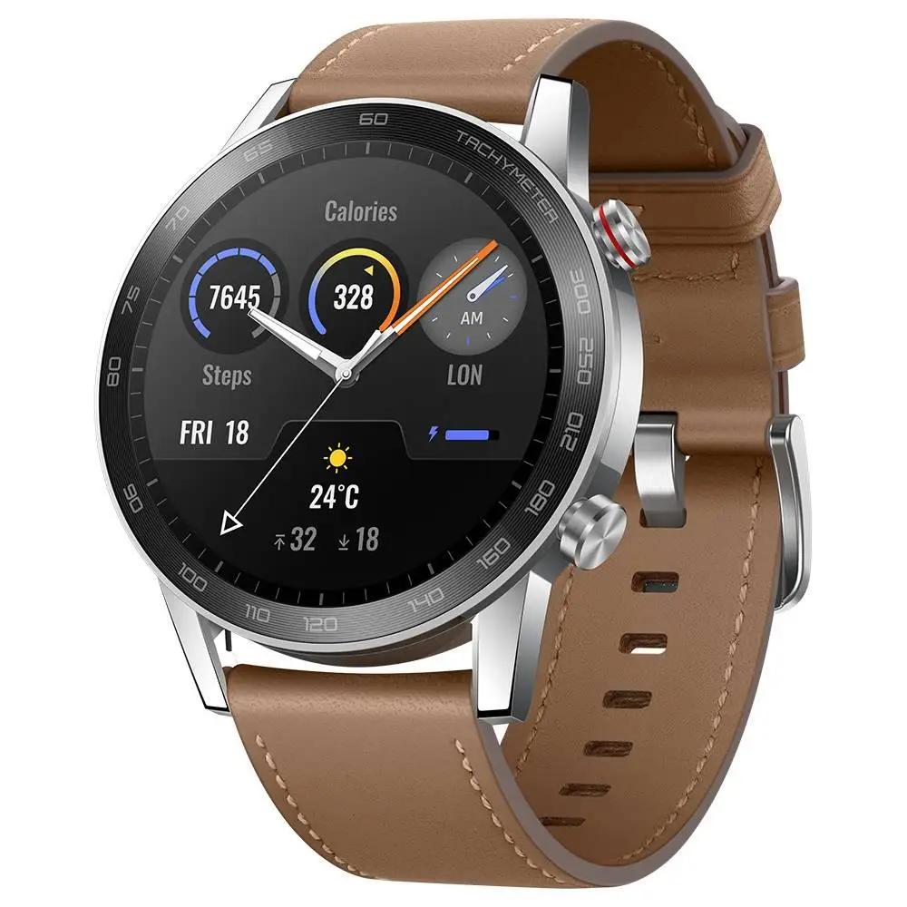 [Глобальная версия] Honor MagicWatch 2 46 мм GPS Смарт часы 1 39 дюймов дисплей 5ATM