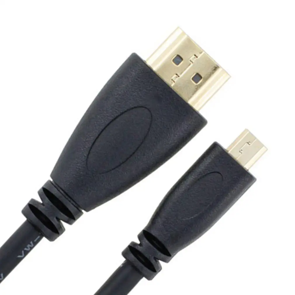 2,5 m HDMI папа к micro HDMI папа Высокоскоростной 1080P HD HDMI кабель 1,4 версия LN