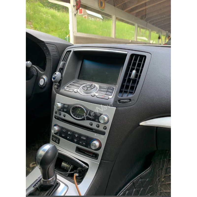 Автомобильный DVD плеер KiriNavi вертикальный экран Tesla 12 1 дюйма Din Android 9 0 для Infiniti G37 G35
