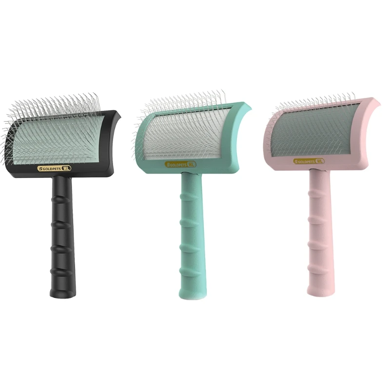 Cat Slicker Brush Deshedding Comb for Shedding & Grooming Remove Loose
