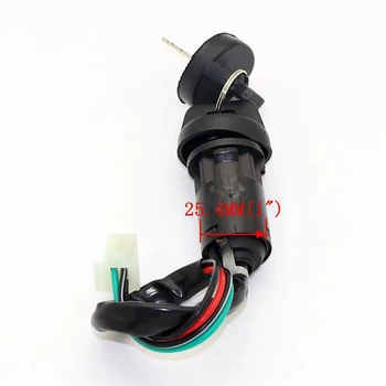 

Ignition Key Lock Switch 4 Wire Fits For 50-250cc Mini Quad ATV Dirt Bike