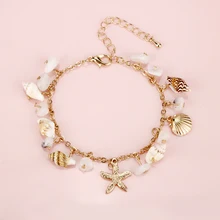 3 стиля браслет в стиле бохо оболочки раковины звезда браслет с бусинами из кристаллов для женщин талисман для девушки браслет свадьбы пляжные украшения Аксессуары