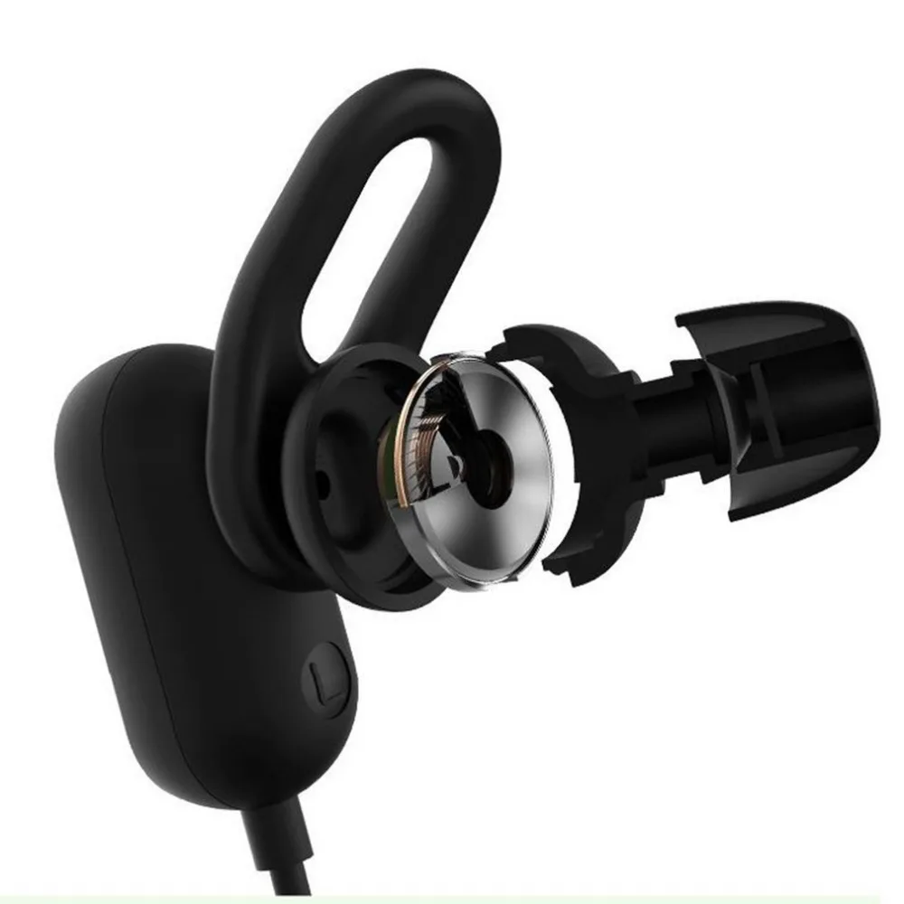 Xiaomi спортивные Bluetooth наушники Молодежная гарнитура с микрофоном беспроводные наушники Bluetooth 4,1 водонепроницаемые