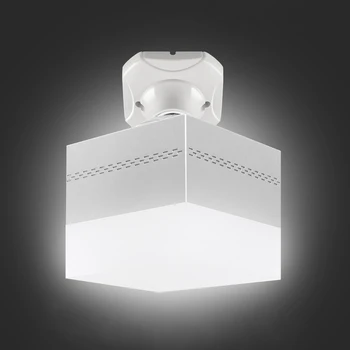 

E27 Lamp Bulb 5W 9W 13W High Power Waterpoof Square Energy Saving Portable Fixture LED Light Indicator Rotating E27 LED Bulb