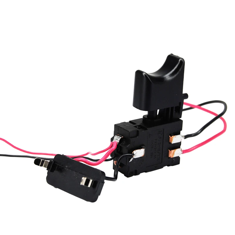 DC14.4V/16,8 V/DC18V литиевая батарея беспроводная дрель контроль скорости переключатель триггера с светильник speed cotrol переключатель триггера