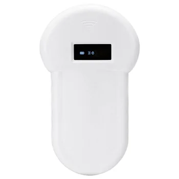 

134.2Khz ABS Tracking ISO FDX-B USB Rechargeable Animal ID Reader Built-in Buzzer Pet Dog Stable OLED Display Microchip Scanner