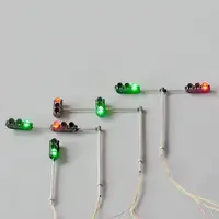 1/100 Scale LED Light City Traffic Light Model Building Sand Table Model Materials Miniature Child Educational Toys 2