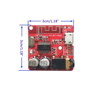 

3.7-5V MP3 Bluetooth Lossless Decoder Board Car Stero Speaker Amplifier Module N84A