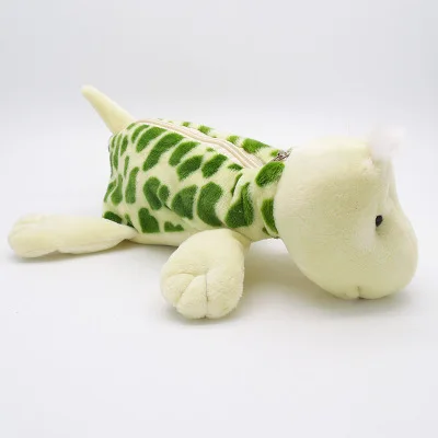 1 шт. милый плюшевый карандаш с животными сумки креативные Kawaii Лев слон канцелярские принадлежности для хранения косметичка для детей отличный подарок - Цвет: 5