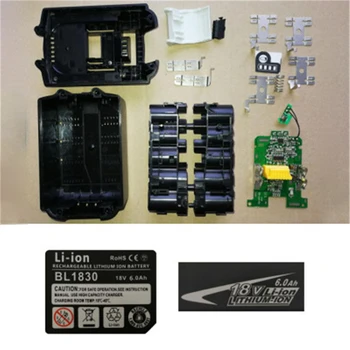 

Battery Case Charging Protection Circuit PCB Board for MAKITA 18V BL1830 3.0Ah 5.0Ah BL1840 BL1850 Li-ion Battery Accessories