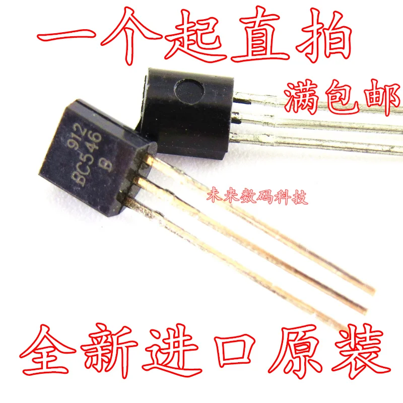 10 шт./лот BC546 BC546B TO-92 65 V/0.1A 10 шт./лот