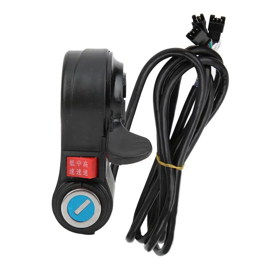 ElectricBikeThumbThrottleSwitchwithLockElectricBicycle