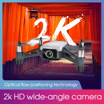 

H2 Optical Flow Positioning Mini Drone with 2K HD Camera Aerial Photography Remote Control Aircraft Long Battery Quadrocopter