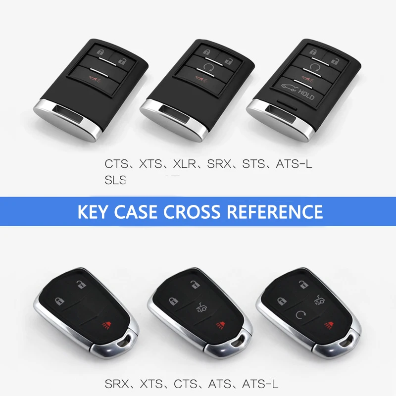 Чехол Fob для Cadillac Escalade SRX XTS ATSL SLS CTS STS ATS BLS DTS дистанционный чехол без ключа с