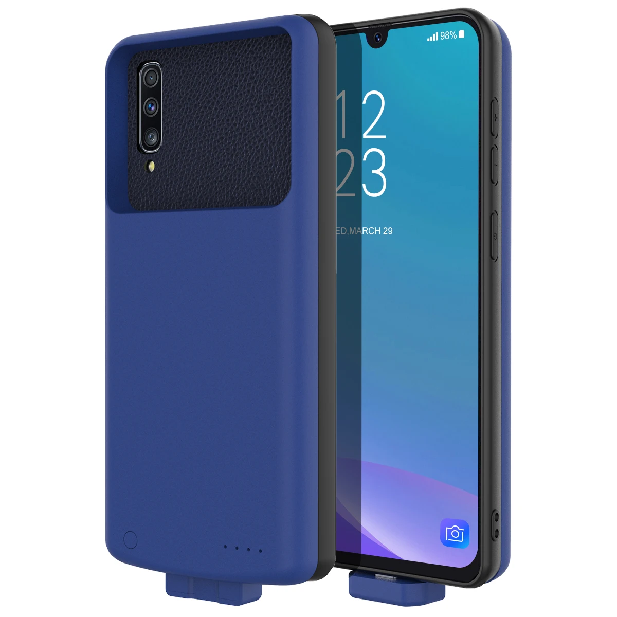 Для samsung Galaxy A30s зарядное устройство чехол 7000 мАч Внешняя резервная Зарядка банк питания чехол для samsung A50s батарея Чехол