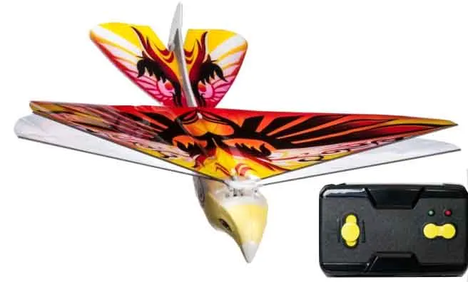 Забавная игрушка RC птица RC самолет 2,4 ГГц пульт дистанционного управления e-bird Fly Birds электронный мини Радиоуправляемый Дрон Игрушки для мальчиков и девочек Подарки - Цвет: RED
