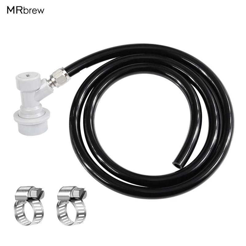 

5/16" Ball Lock Cornelius Corny Keg Line Assembly, MFLGas disconnect with 40'' Gas Line for home brewing Kegerator