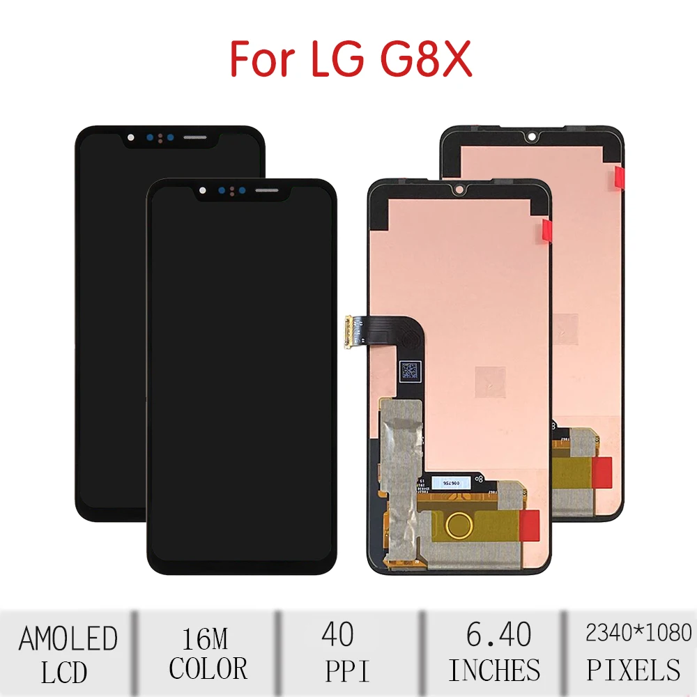 ORIGINAL For LG G8X LCD Touch Screen 