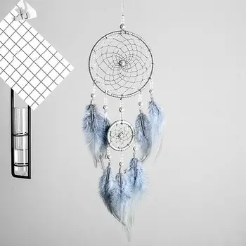 

XR122 Wind Chimes Handmade Indian Dream Catcher Net Wall Hanging Dreamcatcher Craft Gift Home Decoration