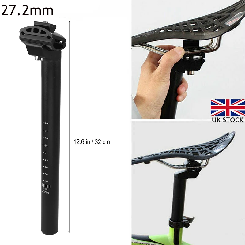 Seat Post Alluminium Alloy Bike Replacement Extra Long Seatpost Suitable For Most Bicycle Mountain Bike Road Bike MTB BMX