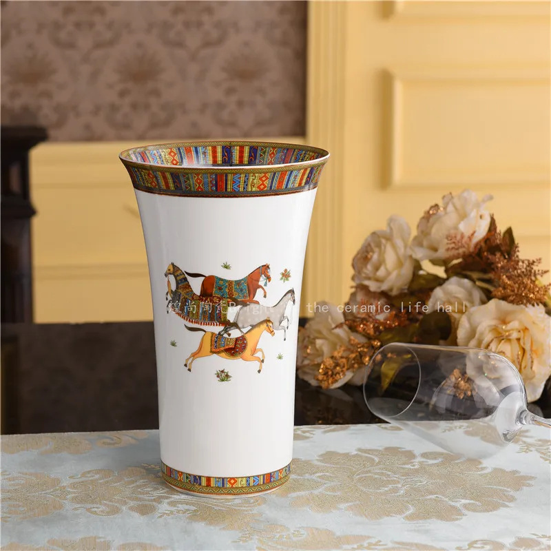 Керамическая креативная ваза для гостиной в скандинавском стиле, украшение для дома, аксессуары, украшение для комнаты, ТВ, кабинет, вазы с Медузой