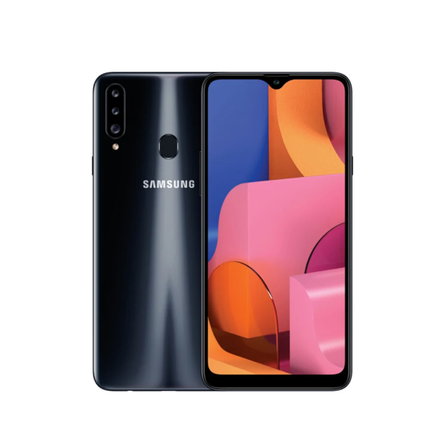 Новинка, samsung Galaxy A20s A2070, 4 Гб ОЗУ, 64 Гб ПЗУ, мобильный телефон, 6,5 дюймов, Восьмиядерный, тройная камера заднего вида, 13,0 МП+ 8,0 МП+ 5,0 МП, отпечаток пальца - Цвет: 4GB 64GB Black