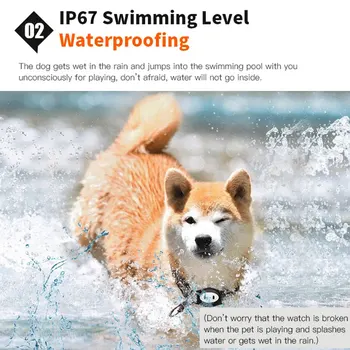 

Pets Smart Mini GPS Tracker Anti-Lost Waterproof Bluetooth Tracer For Pet Dog Cat Keys Wallet Bag Kids Trackers Finder Equipment