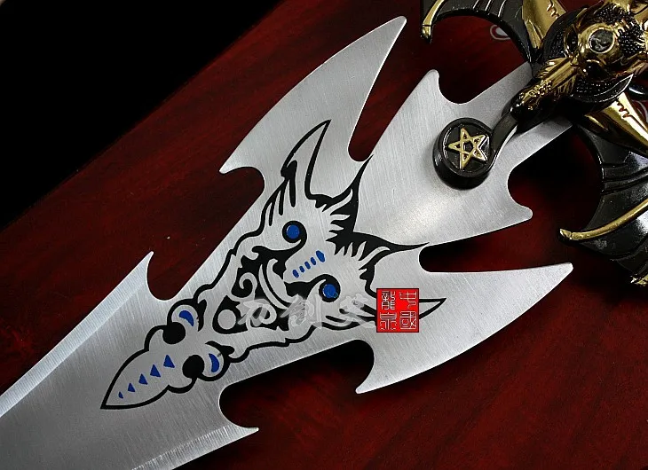 Bat King hanging wall board sword film and television anime home decoration is not edged