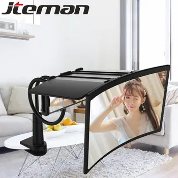 HD 12“ Mobile Phone Screen Amplifier Projection 3D Cinema Enlarge Curved Display Screen Magnifier Lazy Stand Bed Desktop Holder 1