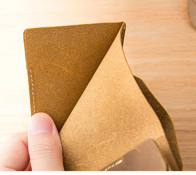 AETOO кожаная сумка для карт, Мужская ультратонкая кожаная сумка для карт, мини-кошелек, чехол для кредитных карт