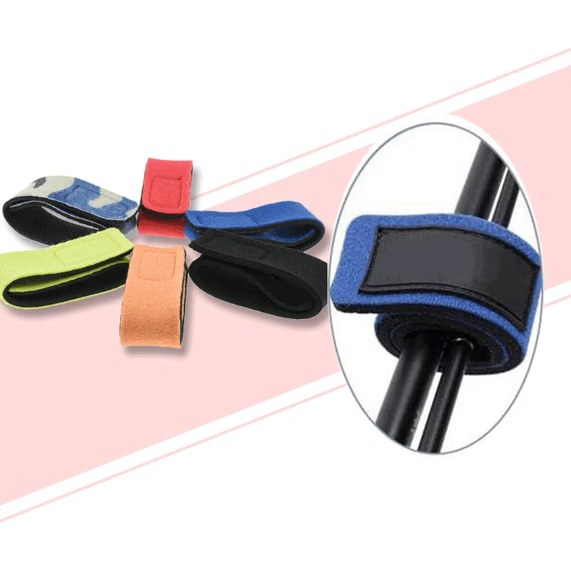 2 шт. ремень для удочки на липучке дайвинга нескользящая рыболовная снасть