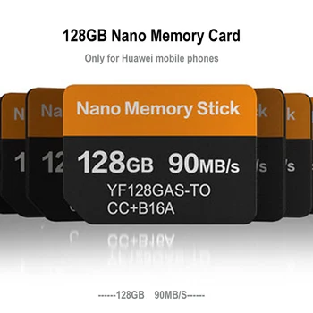 

For Huawei Mate20/X/RS/P30/Pro NM Card Nano Memory Stick 128GB 90MB/s With USB3.1 Gen 1 TypeC Mobile Phone NMCard NM-Card Reader
