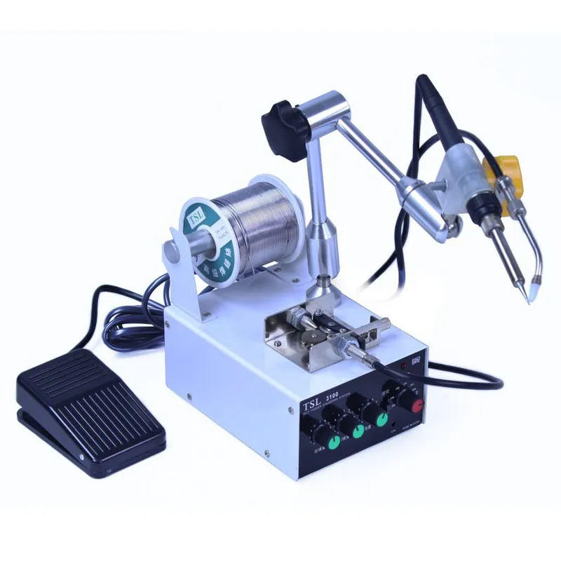 

60W Multi-function Automatic Thermostatic Tin Feeding Solder Station 220V