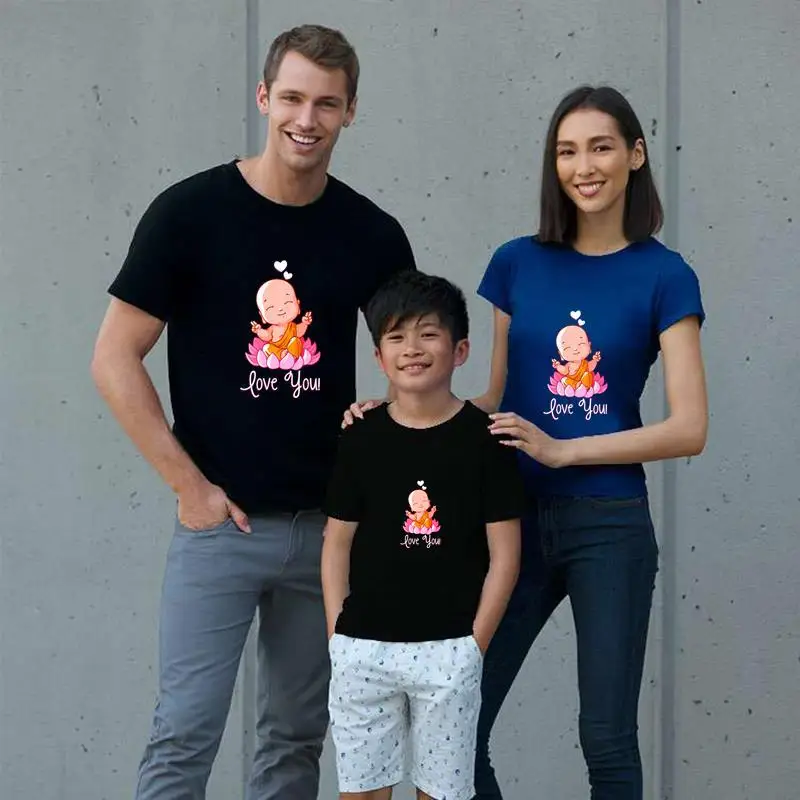 

printed Small Buddha Love You! tshirt XXXL 4Xl 82XL Famous back to the future Unique men's t-shirts