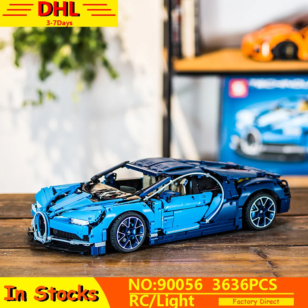 

20086 Technic Car Series Supercar Bugattis Model Building Blocks Bricks Sets Kids Toys Compatible LepinINGs 42083 Assembly Gifts
