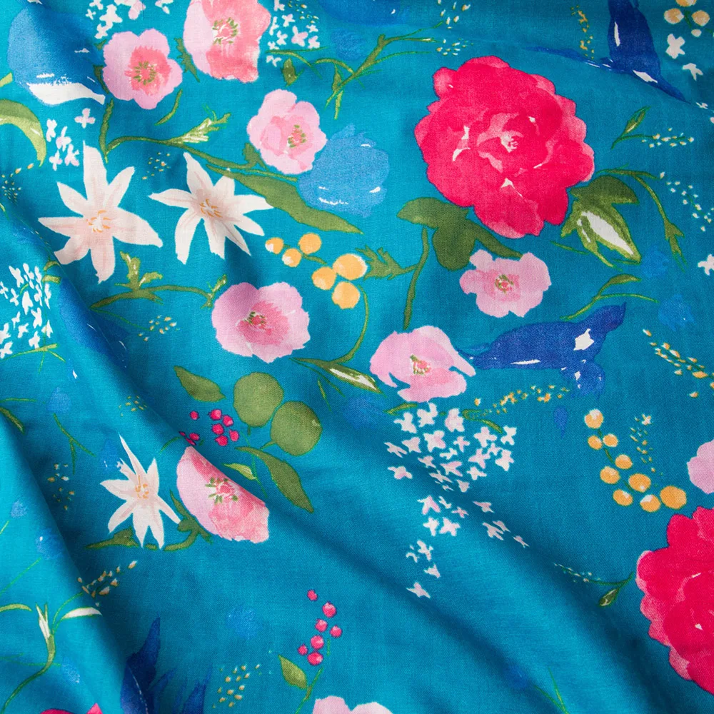 Полуметровая японская Nani Iro мягкая двойная Марля из хлопковой ткани Fuccra Rakuen A